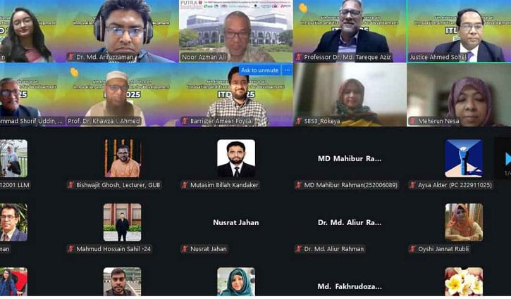 Green University's flagship event -International Conference for Innovation and Transformation for Development (ITD-2025) successfully completes its 4th venture