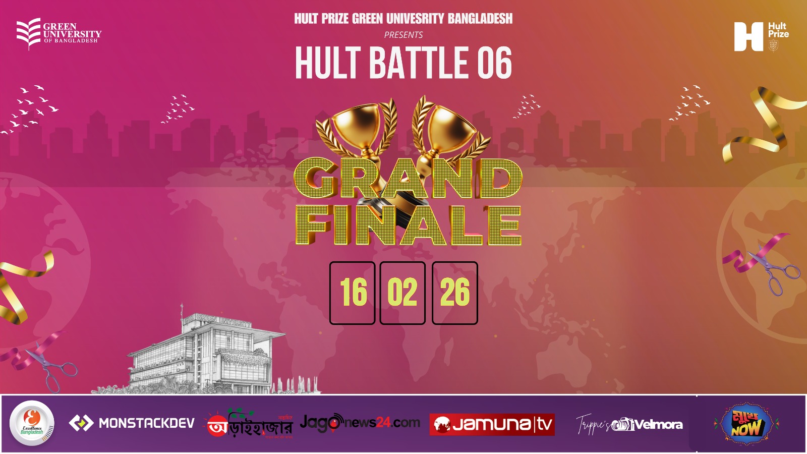 Event Image for Invitation to Hult Battle-6 – Hult Prize Green University of Bangladesh