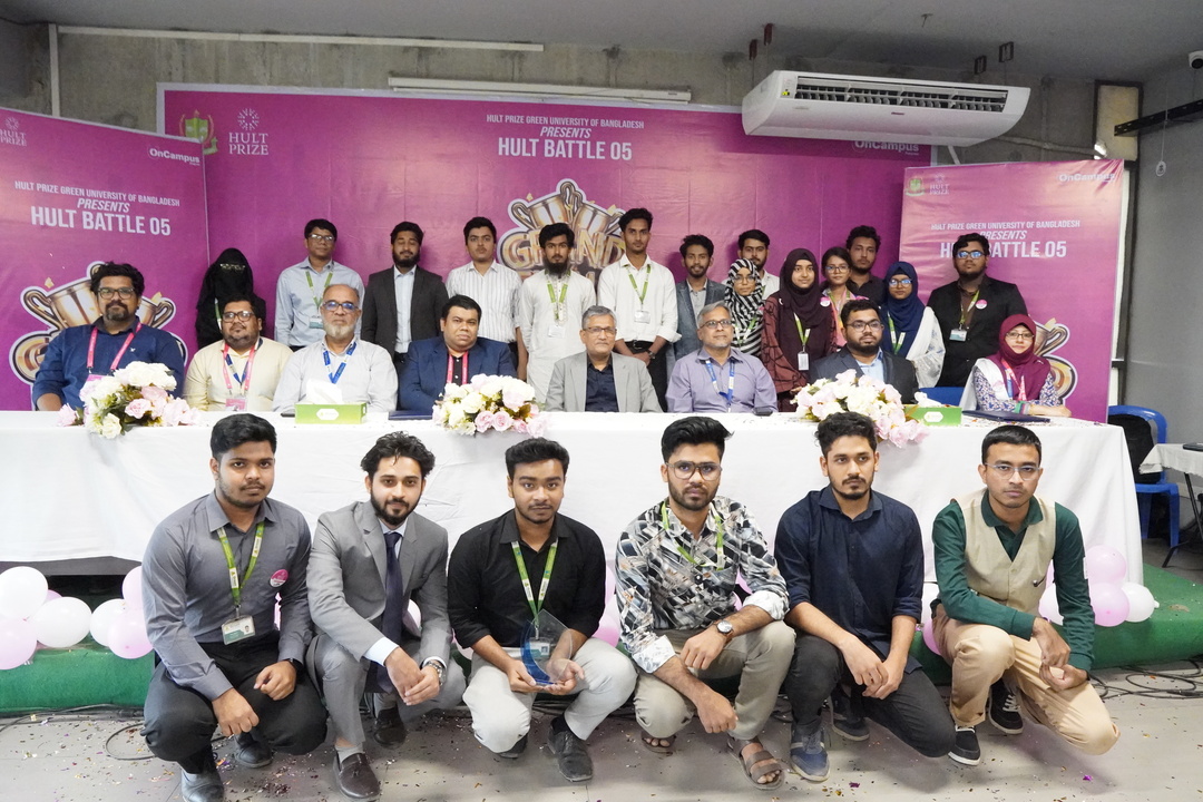 Green University of Bangladesh Successfully Hosts Hult Prize 2025 On-Campus Round