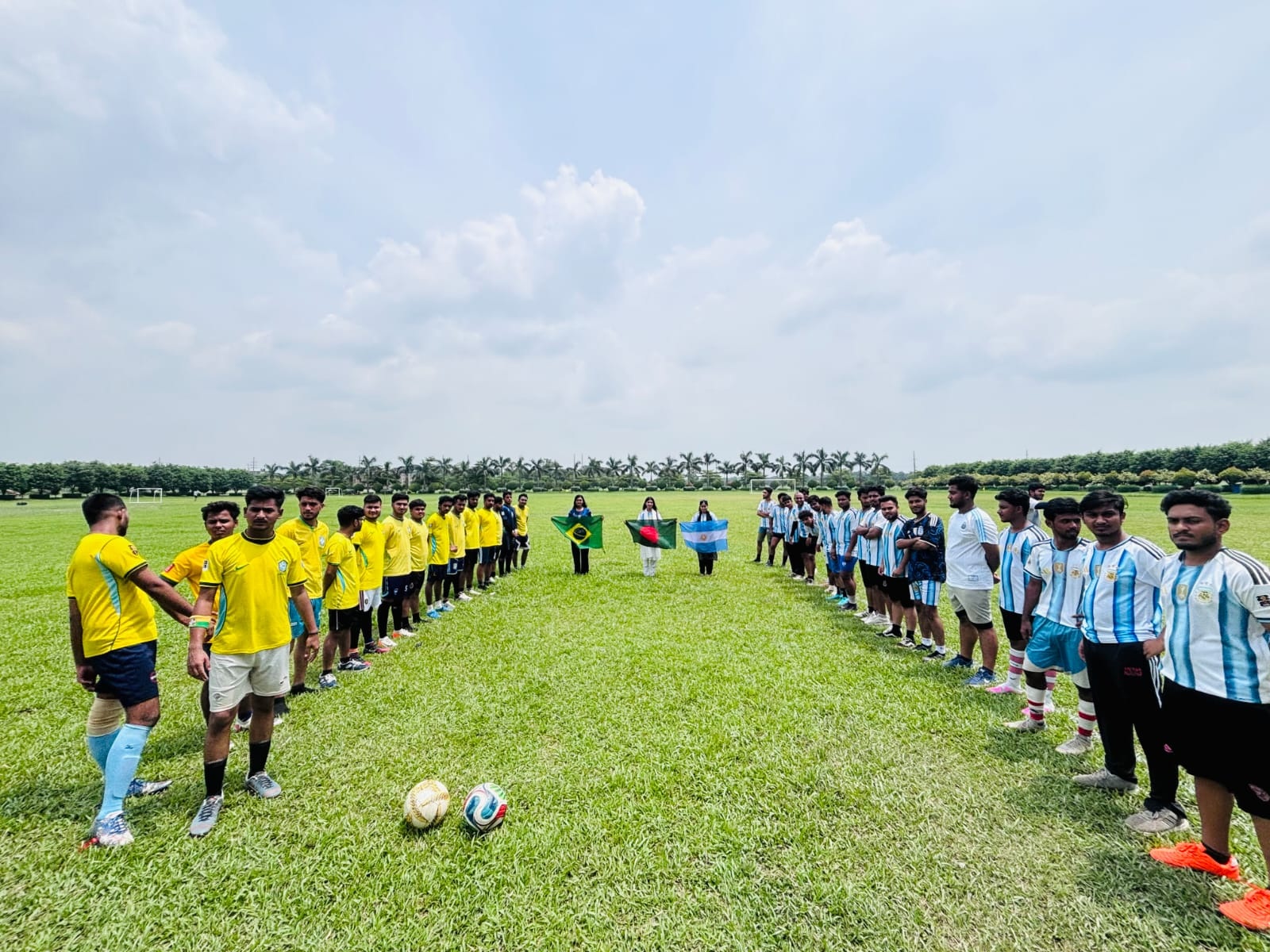 Green University Business Club Organizes Friendly Football Match to Promote Sportsmanship and Student Engagement