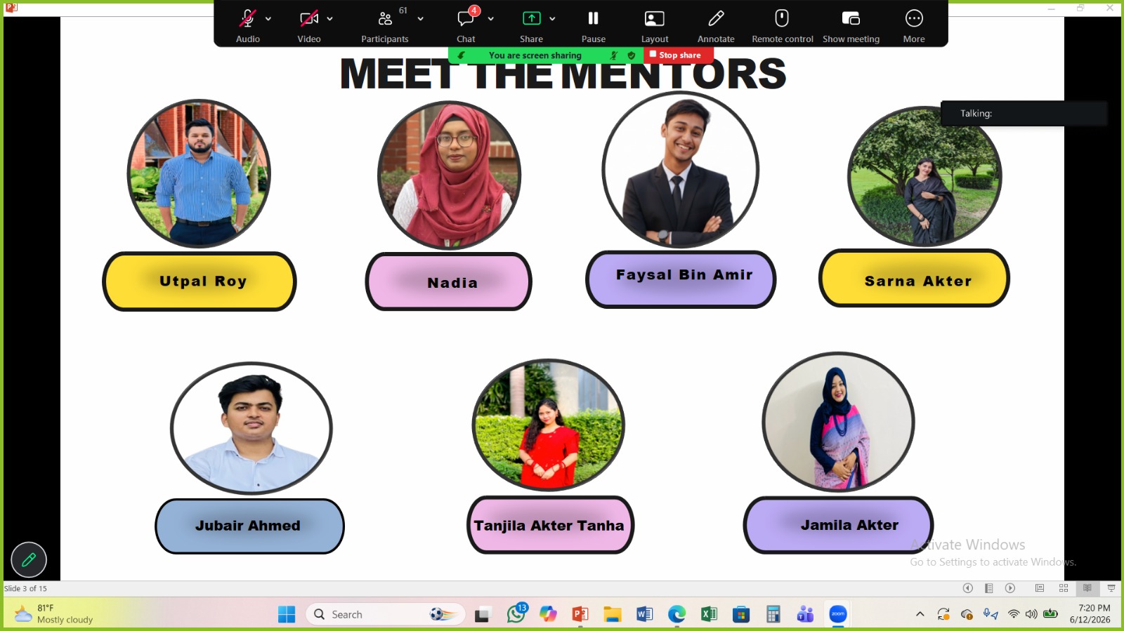 Mentor Program of Green Business School Conducts Pre-Orientation Session for Summer 2026 Students