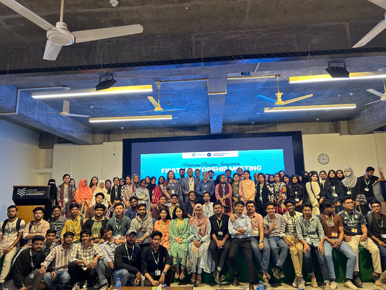 Mentorship Program Inauguration & First Mentorship Meeting Green Business School, Green University of Bangladesh