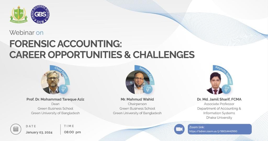 Unlocking the Secrets of Forensic Accounting: Join Us for a Webinar on Career Opportunities & Challenges