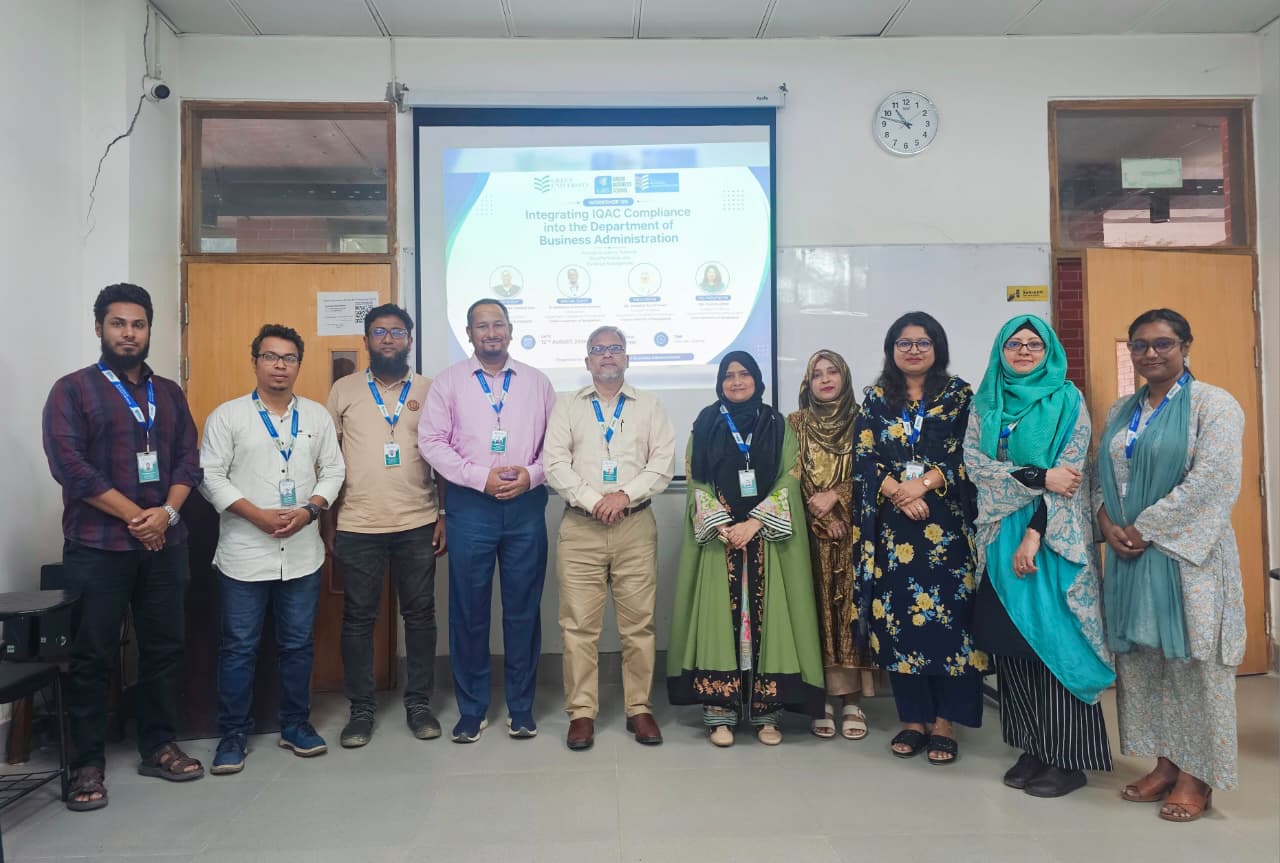 Workshop on Integrating IQAC Compliance into the Department of Business Administration through Academic Planning, Documentation, and Evidence Management